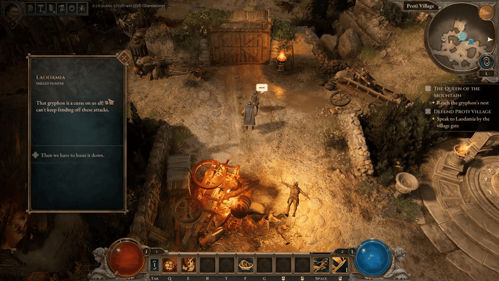 Titan Quest 2 - Speak to Laodamia by the Village Gate