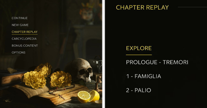 Chapter Replay Feature