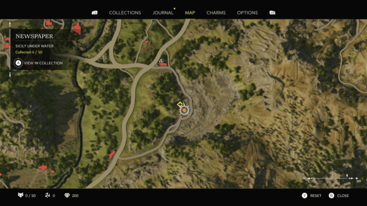 Sicily Under Water Found on top of a pile of stones in the quarry after dueling the ringleader of the protesters. This is the third area you