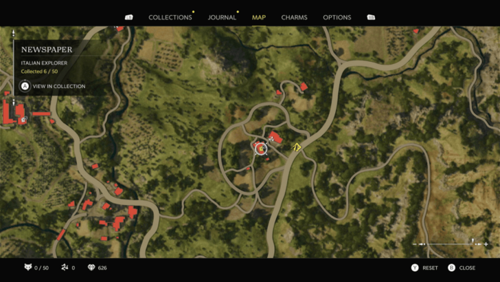 Italian Explorer Found on top of a small wooden bench outside of a house in Don Fichera