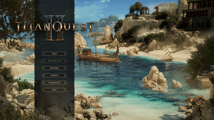 Titan Quest 2 Main Menu