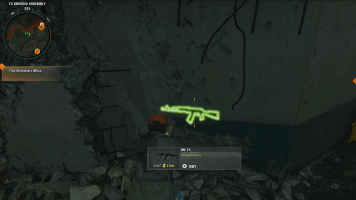 AK-74 Assault Rifle Wall Buy