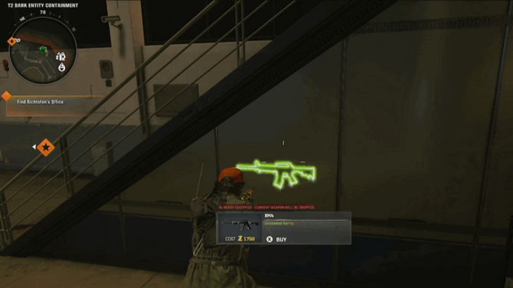 XM4 Assault Rifle Wall Buy