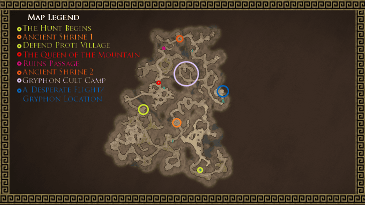 Titan Quest 2 - Proti - Prologue Map notated