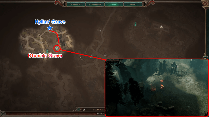 Titan Quest 2 Burial Rites Otonia Grave Location
