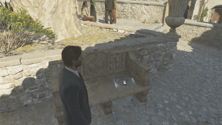 Wheel of Death Found on the concrete bench in San Celeste. Pick up the newspaper after Cesare drops you off to head to the Market Square in Chapter 6. Overworld Location