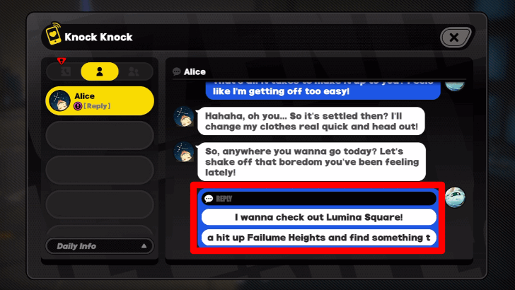 Send Alice an Invite Pair 2