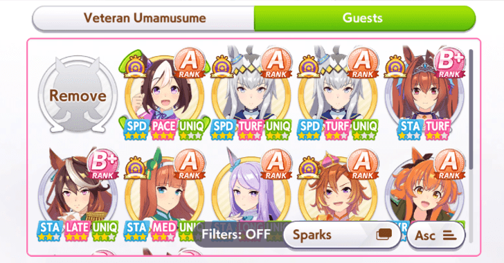 Borrow Umas from Friends