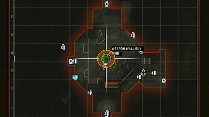 GS45 Handgun Wall Buy Map View