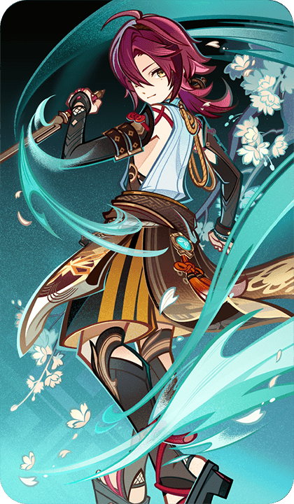 Genshin - Shikanoin Heizou Card