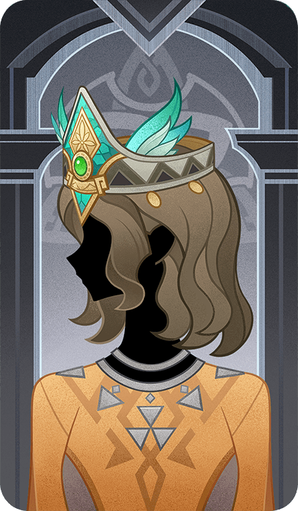 Genshin - Crownless Crown Card