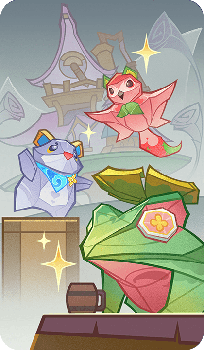 Genshin - Forest Blessing Card