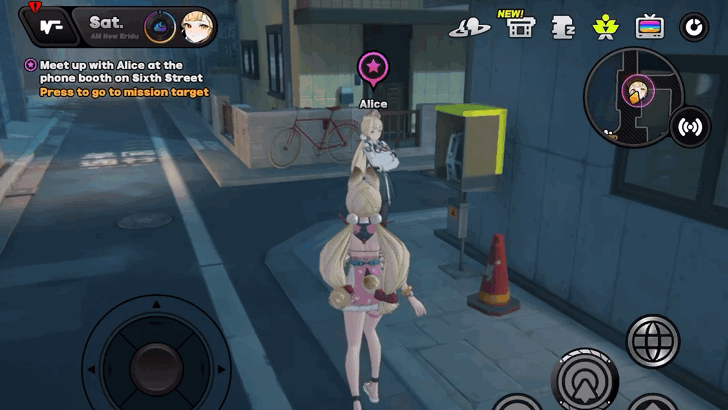 Meet Alice at the Phone Booth on Sixth Street