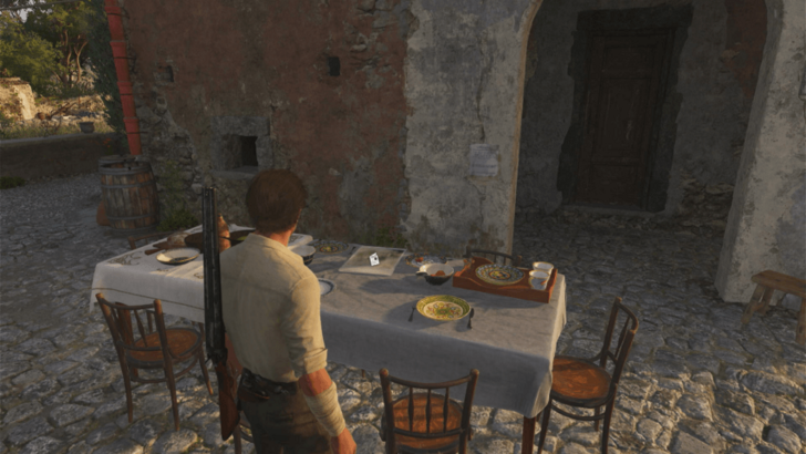 Disaster in Messina Found on a dining table outside a house on the northen edge of San Celeste. Overworld Location