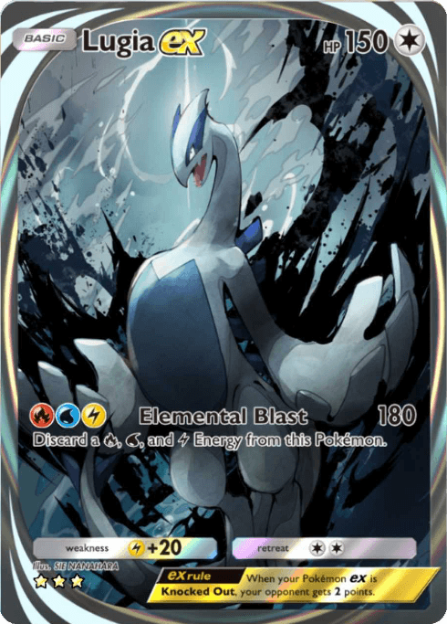 Pokemon TCG Pocket - A4 211 Lugia ex