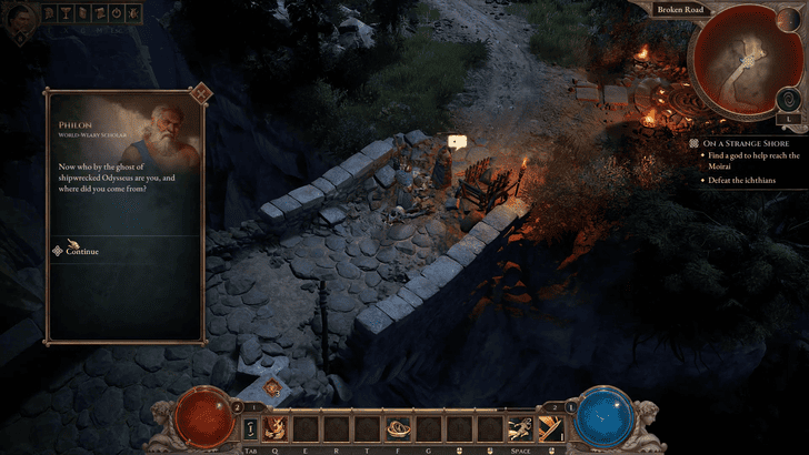 Titan Quest 2 -Defeat the Ichthians and Destroy the Bridge