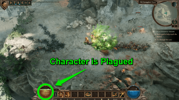 Character is Plagued