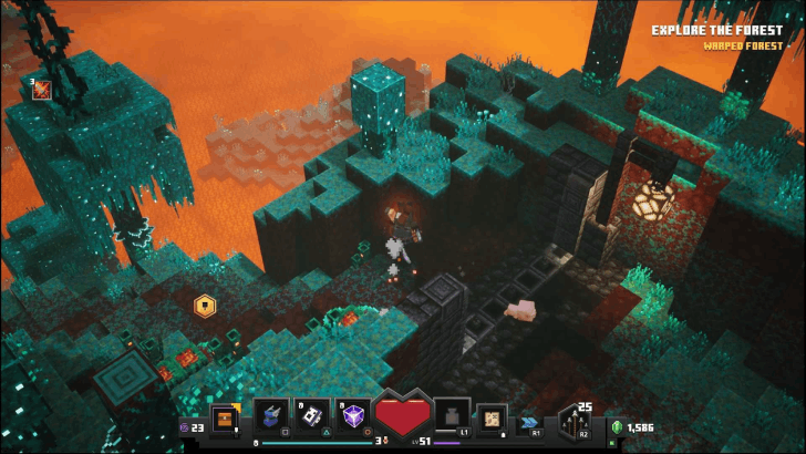 Minecraft Dungeons - Warped Forest Explore the Forest (2)