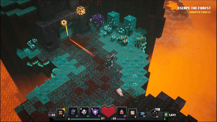 Minecraft Dungeons - Warped Forest Escape the Forest