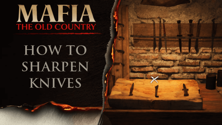 Mafia The Old Country - How to Sharpen Knives