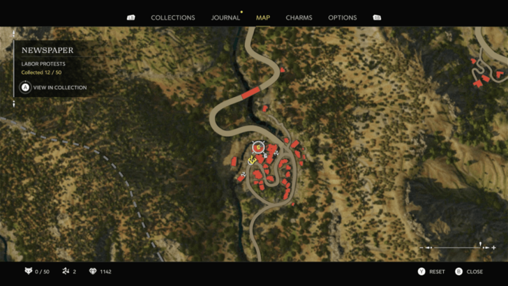 Labor Protests Found on a wooden table in a small room. You can encounter this during the first mission of Chapter 6 right after the cutscene where Don Torrisi talks about the printing press. Map Location