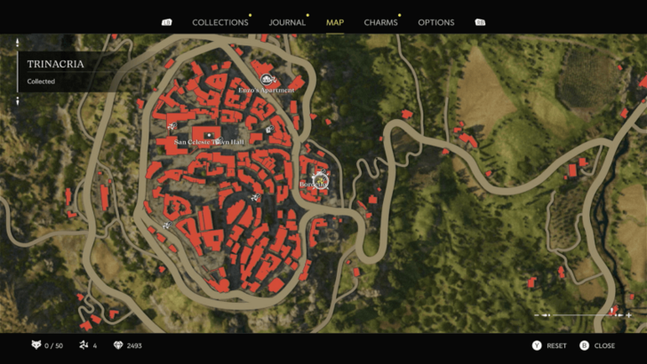 Trinacria 4 Found on a cabinet that