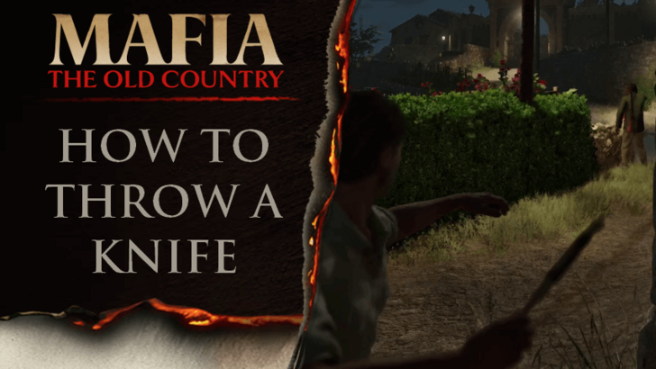 Mafia The Old Country - How to Throw a Knife
