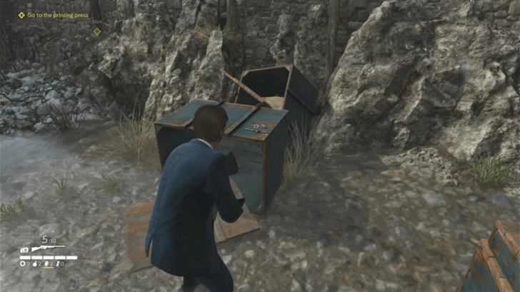 Trinacria 6 Found on a tipped-over blue box in the creek under a small bridge in Fiumansa. You can obtain it during the mission where you need to find the forger in Chapter 8. Overworld Location