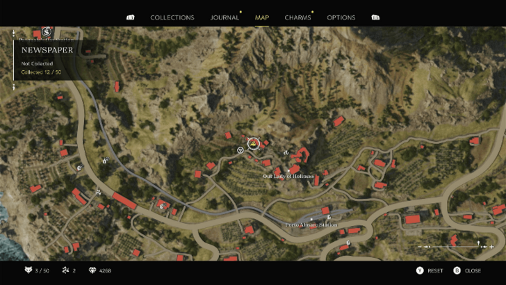 Police Shootout Found on the wooden table northwest of the Our Lady of Holiness chapel north of Porto Almaro. Map Location