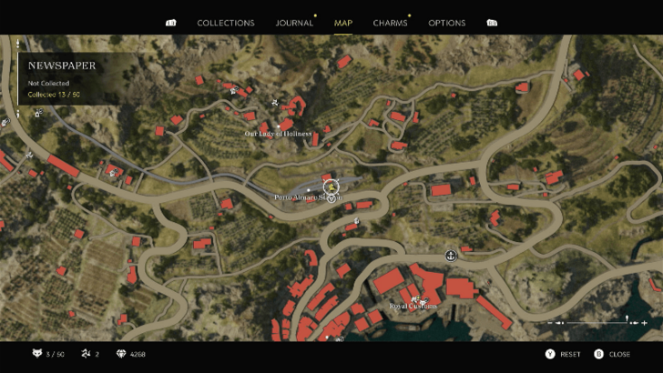 The North Pole Found on the wooden table at the Porto Almaro Station. Map Location