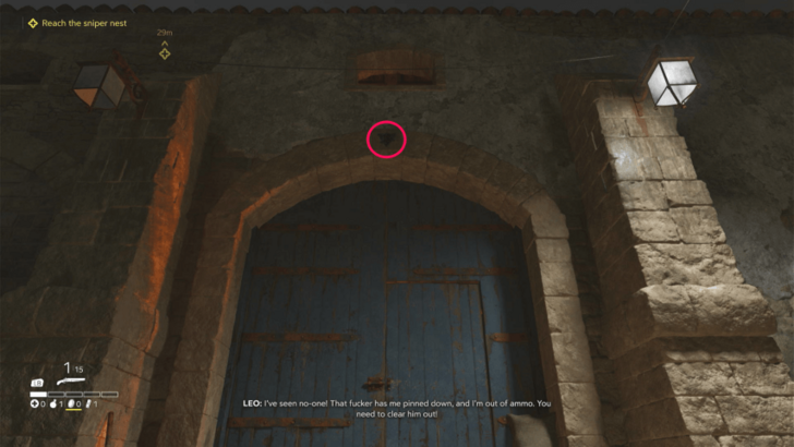 Trinacria 8 Found above the large blue door of the southwest building in Frateli Galante Tonnara. You