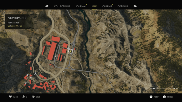 Flying Men Found on top of a barrel east of the factory area of Collezolfo. Map Location