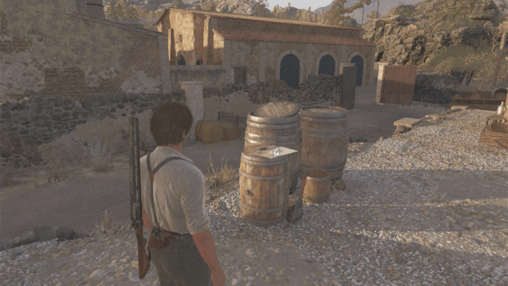 Flying Men Found on top of a barrel east of the factory area of Collezolfo. Overworld Location