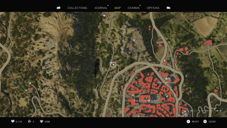 Mystery Fox 7 Behind the small house northwest of San Celeste. Map Location