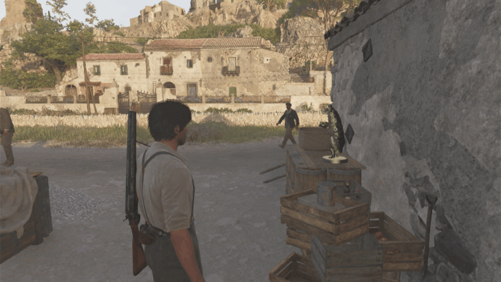 Mystery Fox 8 On the wooden barrel table on the house west of San Celeste. Overworld Location