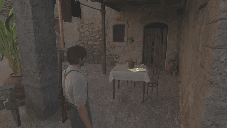 Palermitan Skaters On the table with the white cloth at the small house south of San Celeste. Overworld Location