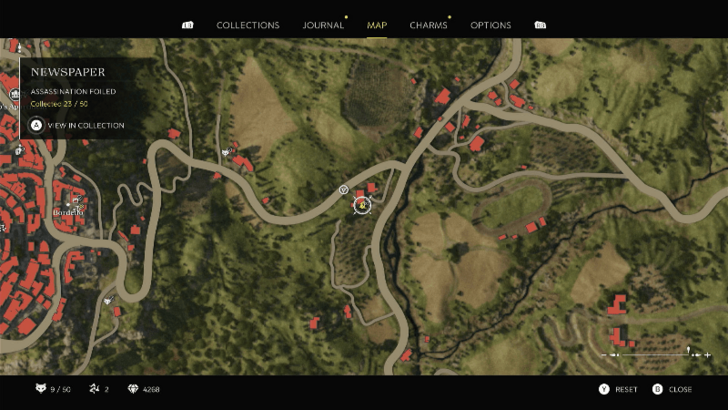 Assassination Foiled On the wooden barrel at the two small houses east of San Celeste. Map Location