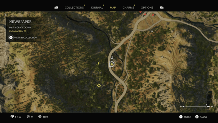 Mafia Crackdown Found on top of a wooden barrel near the forest entrance. You can obtain it during Chapter 13 where Enzo has to go to the forest. Map Location