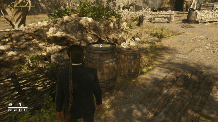 Mafia Crackdown Found on top of a wooden barrel near the forest entrance. You can obtain it during Chapter 13 where Enzo has to go to the forest. Overworld Location