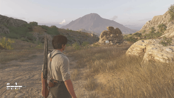 "Il Uccello Rapace" Rock Formation The photograph spot is located on the side of the road and is overlooking the mountain north. Overworld Location