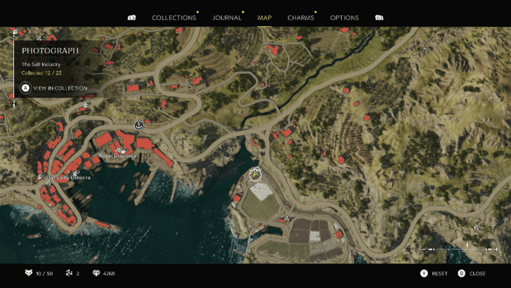 The Salt Industry The photograph spot is on the windmill that overlooks the salt farm east of Porto Almaro. Map Location