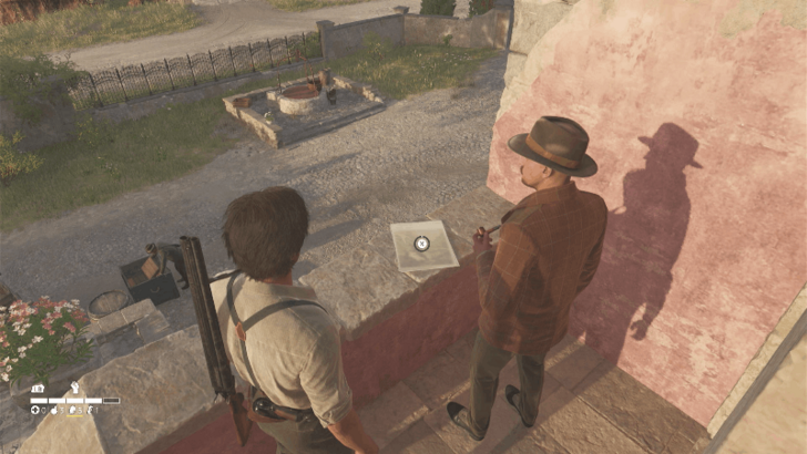 Diver Sets Record The newspaper is on top of the stairs of the pink house east of Porto Almaro. Overworld Location