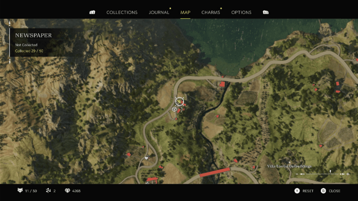 Battleship Launched Found on the small wooden bench at the house northwest of Pasquale