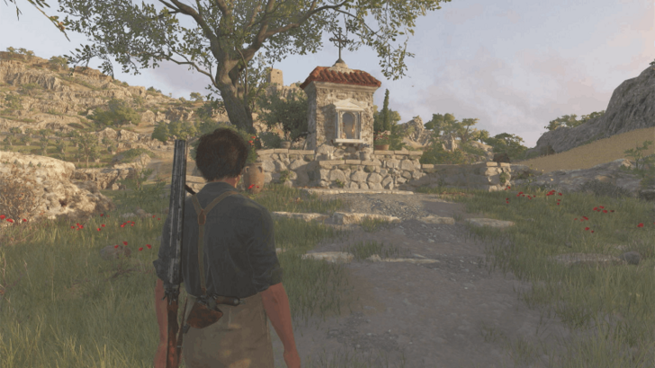 San Gennaro The shrine is located on a small hill south of Lago Efesto. Overworld Location