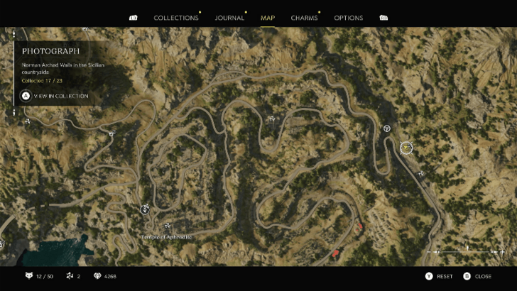 Norman Arched Walls in the Sicilian Countryside The photograph spot is on the grassy area at the eastmost road in L