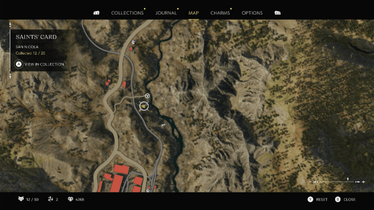 San Nicola The shrine is inside a small cave near the railway tracks northwest of Collezolfo. Map Location