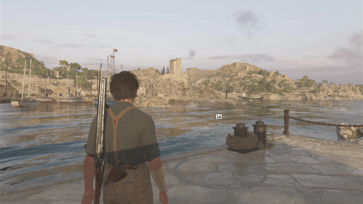 Porto Almaro The photograph spot is at the pier east of the Galante Warehouse in Porto Almaro. Overworld Location