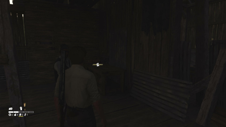 Mattanza Begins Found on a wooden table inside a building along a threeway intersection between Pasquale