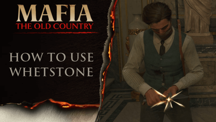Mafia The Old Country - How to Use Whetstone