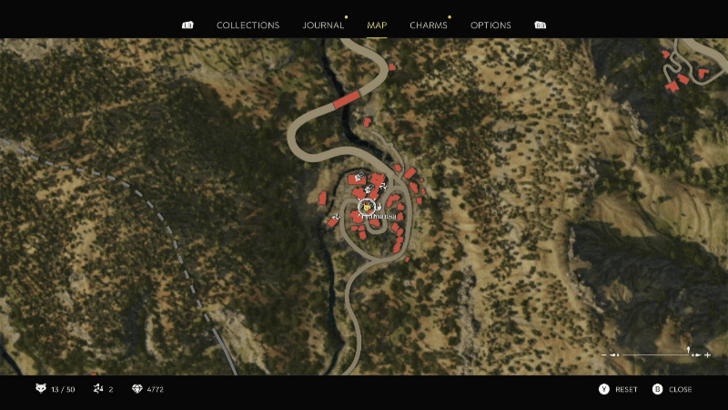 Mystery Fox 15 Beside the house on the elevated part of Fiumansa. Map Location